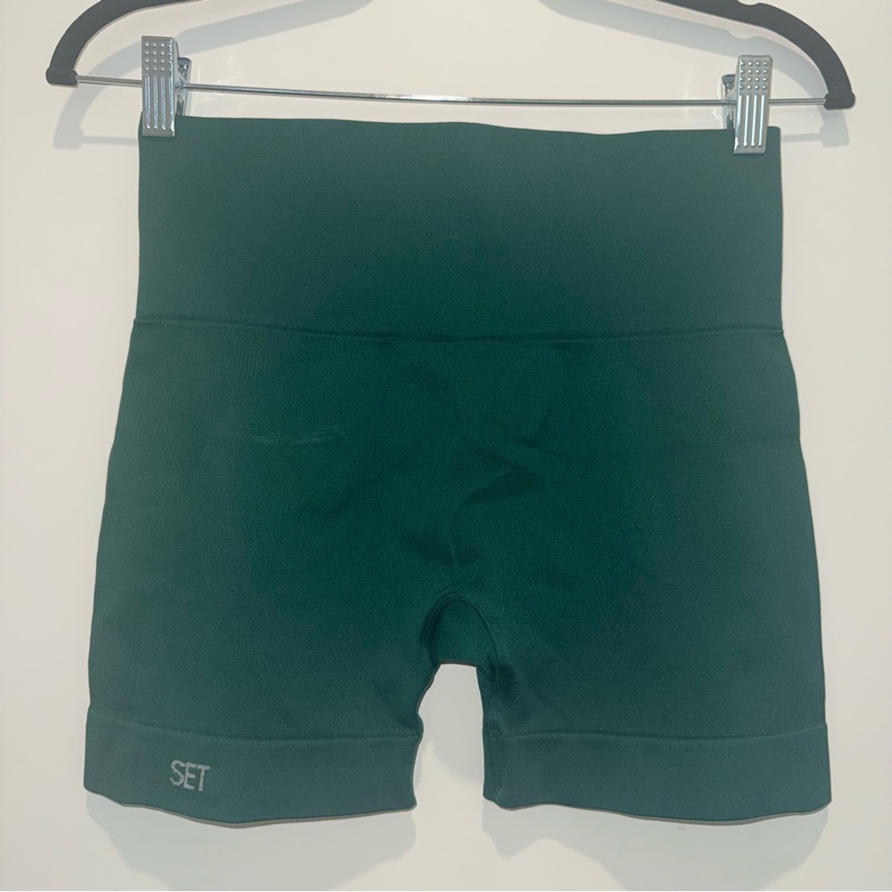SET Active Sculptflex Bike Shorts in Mojito - Picture 3 of 5